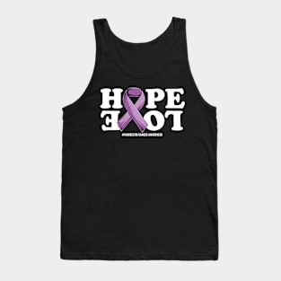 pancreatic Cancer Support | Purple Ribbon Squad Support pancreatic Cancer awareness Tank Top